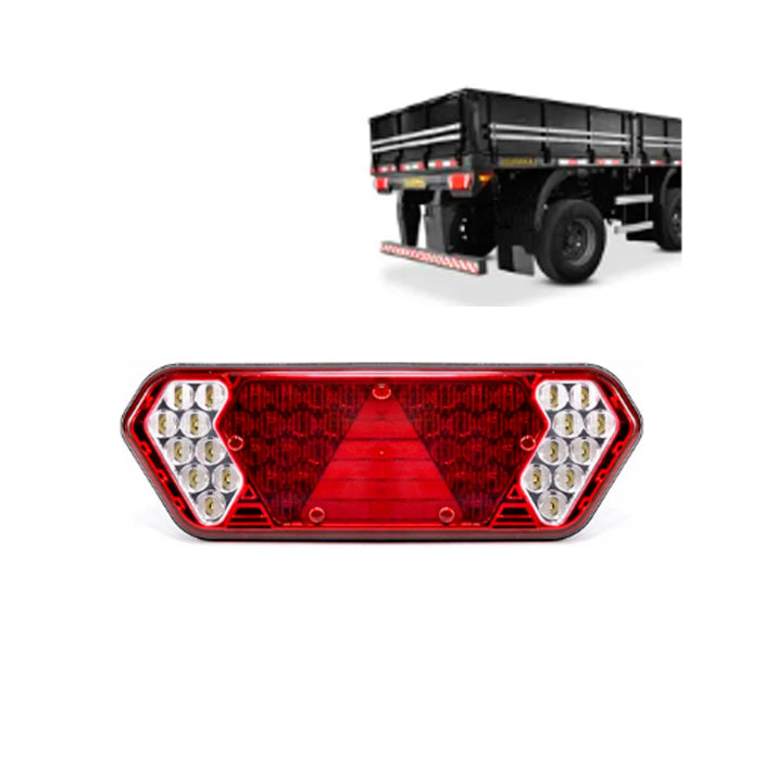 LANTERNA TRASEIRA CARRETA LE/LD GUERRA 2010 LEDS COM PLUG IMPORTADA