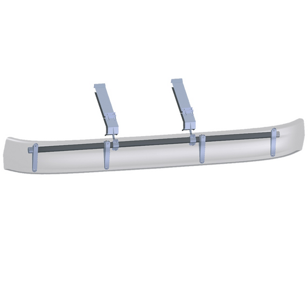TAPA SOL MB 1113/1114/1313/1513 - TETO ALTO - ACRÍLICO - FUMÊ ESCURO - COM SUPORTES