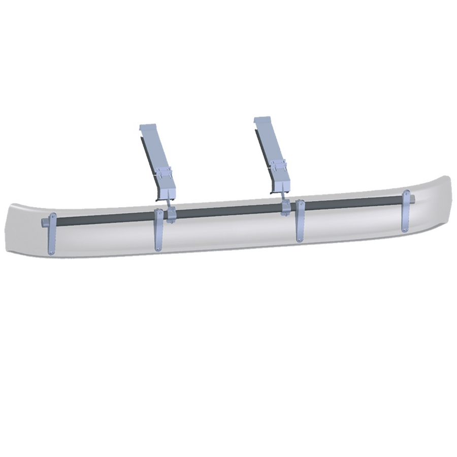 TAPA SOL MB 1113/1114/1313/1513 - TETO ALTO - ACRÍLICO - FUMÊ ESCURO - COM SUPORTES