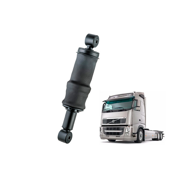 AMORTECEDOR TRASEIRO DA CABINE COM BOLSA VOLVO FH 2005 até 2014 - ST186