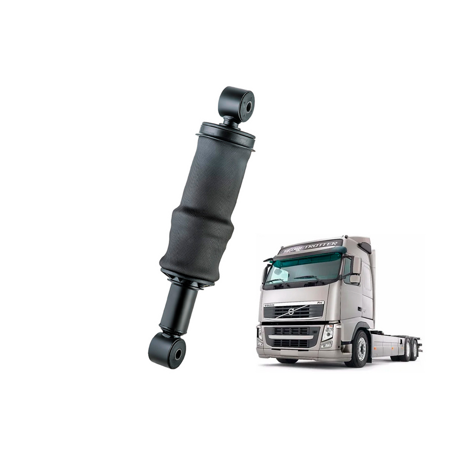AMORTECEDOR TRASEIRO DA CABINE COM BOLSA VOLVO FH 2005 até 2014 - ST186