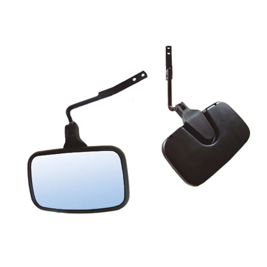 CONJUNTO ESPELHO AUXILIAR FRONTAL CONVEXO COM BRAÇO MB ATEGO / AXOR CABINE BAIXA ATÉ 2011