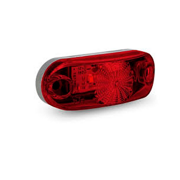LANTERNA PLACA CARRETAS TODAS LED VERMELHA COM FIO