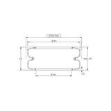 BOLSA AR 2 GOMOS SUSPENSOR ENCAIXE 333 MM - ST4000