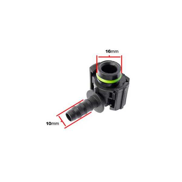 CONEXÃO COMBUSTIVEL PARA TUBO 10MM VW