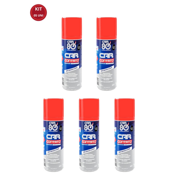 KIT SPRAY LIMPA CONTATO C/5 UNIDADES - 911250