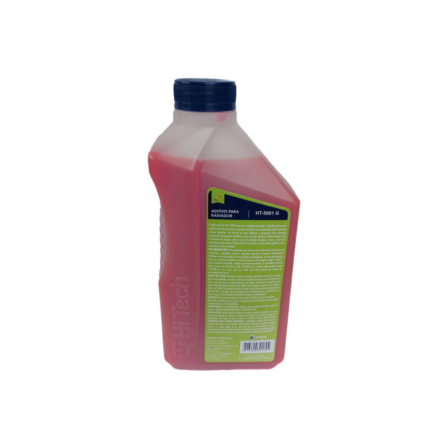 ADITIVO RADIADOR MONOGLICOL COM GLICERINA ANTICONGELANTE 1LT ROSA - HT-5001G