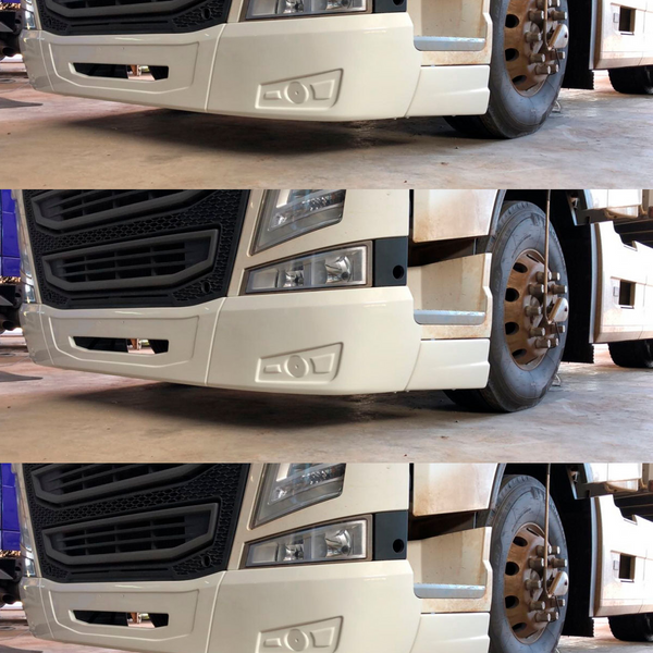 CAPA PARA CHOQUE VOLVO NEW FH FM (FECHADO OS FAROLETES)