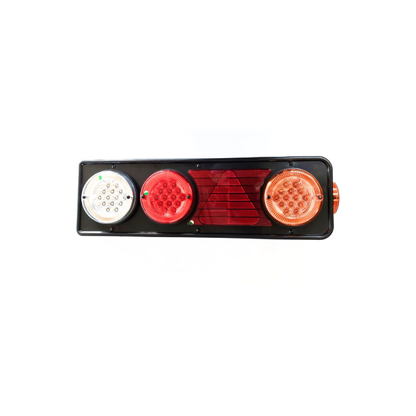 LANTERNA TRASEIRA CARRETA FACCHINI C/TRIANGULO LEDS