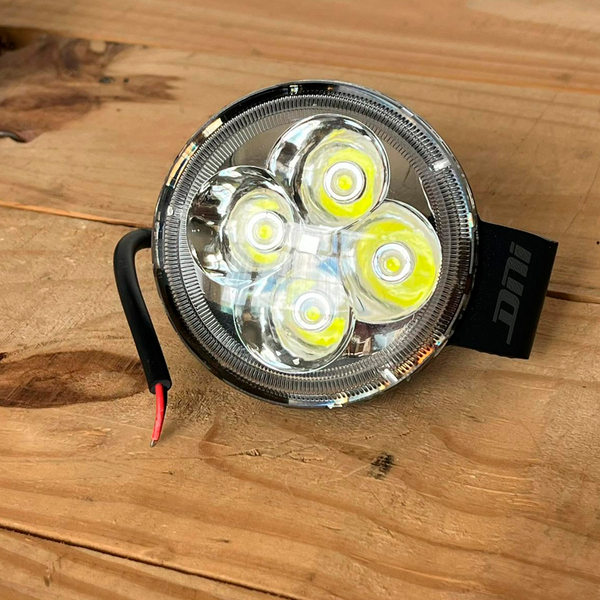 FAROLETE BIVOLT 4 LEDS BIVOLTS REDONDO - DNI-4183