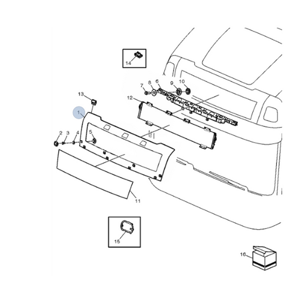 MOLDURA ACRILICO TETO VOLVO FH4 COM LETREIRO GLOBETROTER
