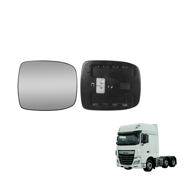 VIDRO ESPELHO AUXILIAR COM DESEMBAÇADOR DAF CF/XF