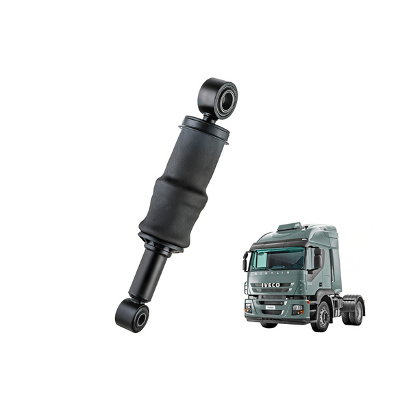 AMORTECEDOR DIANTEIRO CABINE COM BOLSA IVECO STRALIS - ST042
