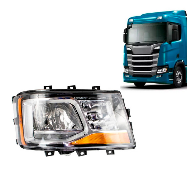 FAROL PRINCIPAL DO SCANIA NTG COM LED - 2379894 2379890