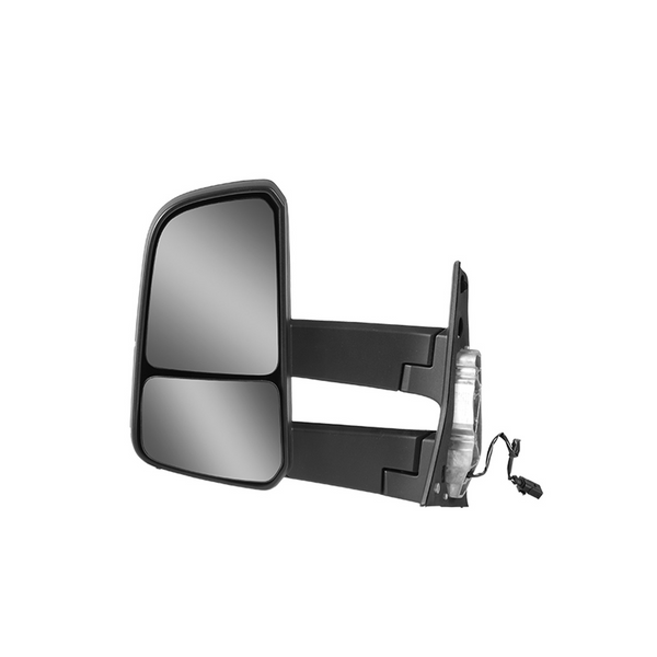 CONJUNTO ESPELHO RETROVISOR VW DELIVERY 2018/2023 EURO 5 - SEM DESEMBAÇADOR - CONVEXO - ELÉTRICO