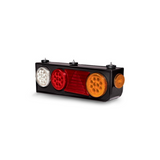 LANTERNA TRASEIRA CARRETA RANDON LED COM TRIANGULO