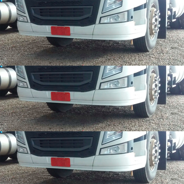 SPOILER PARACHOQUE VOLVO NEW FM FH - (Modelo Original) SEM ACABAMENTO